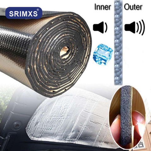 Car Noise Insulation 140x100cm Heat Sound Pad Car Engine Soundproofing Sound Deadening Insulation Thermal Proofing Pad ► Photo 1/6