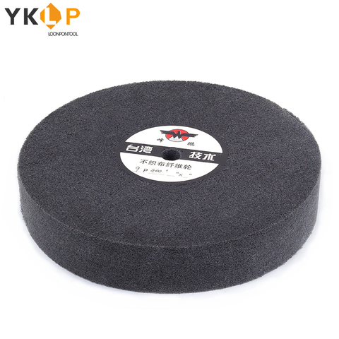 150mm Nylon Fiber Wheel Disc Polishing Buffing Buffer Pad Grinding Disc Wheel Abrasive Tool Bore 16mm 2Pcs ► Photo 1/6