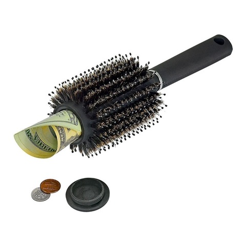 Hair Brush Diversion Safe Stash Can Diversion Can Secret Container Stash Safe Box Hidden Safe with a food grade smell proof bag ► Photo 1/5