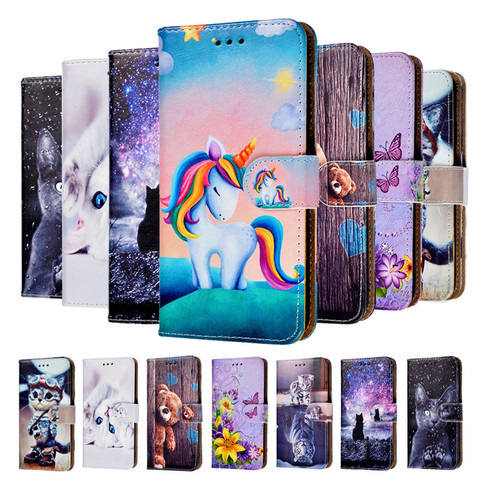 Flip Wallet Case For Xiaomi Redmi Note 9 S 9A 9C 8T 8 7 6 Pro Note 5A 8A 7A 6A 5A 3 pro 3S 4X 4 primePoco F1 Cover Leather Cases ► Photo 1/6