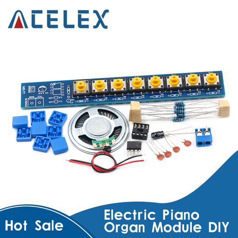 1set DIY Kit NE555 Component Electronics Electric Piano Organ Module ► Photo 1/6