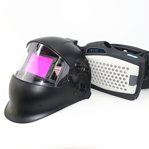 Air Purifying Respirator Welding Helmet Welder Protective Industry PAPR Kit Auto Darkening Welding Mask ► Photo 1/6