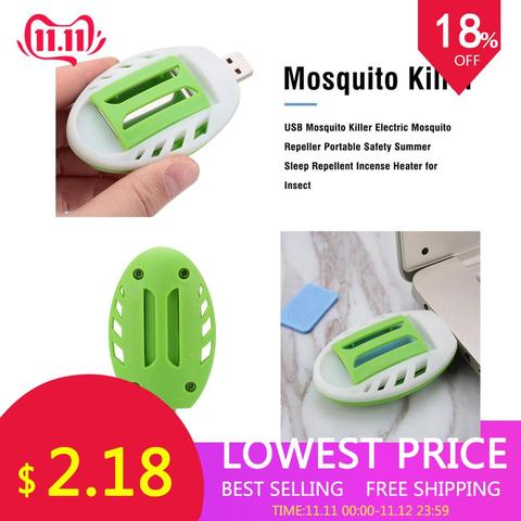 USB Mosquito Killer Electric Mosquito Repeller Portable Safety Summer Sleep Repellent Incense Heater For Insect Pest Control ► Photo 1/6