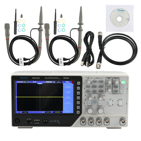 Hantek DSO4102S Newest Digital Storage Oscilloscope 7