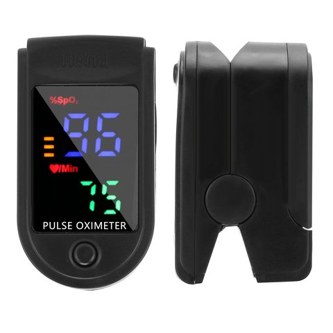 Finger Clip Oximeter Oled Screen Digital Tube Four-color Pulse Oximeter Blood Oxygen Saturation Monitor Practical Household ► Photo 1/6