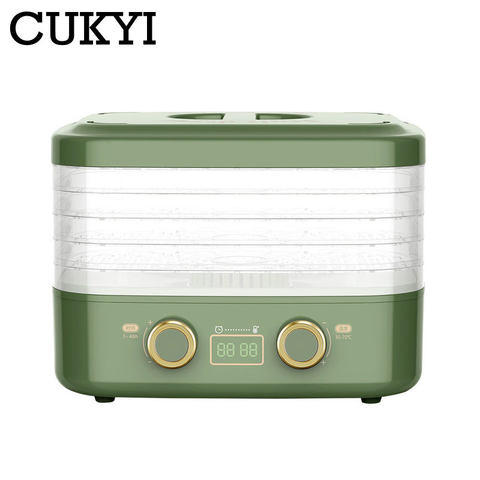 CUKYI Multifunctional 5 Layers Fruit dryer Pet Snacks Flower Tea Herbs Drying machine dehydrator Timing Temperature controlable ► Photo 1/6