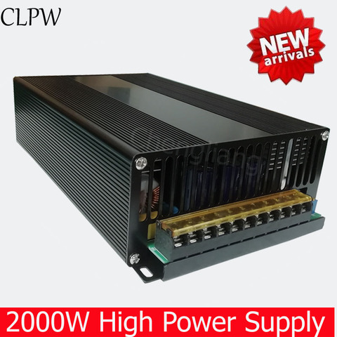 Switching Power Supply DC 0-24V 36V 48V 60V 2000W single output high power supply Led Light CCTV Stepper transformer AC-DC SMPS ► Photo 1/6