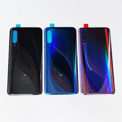 For Xiaomi Mi 9 100% Original Glass Back Rear Housing Cover Mi9 Explorer Back Door Replacement Hard Battery Case With CE logo ► Photo 1/6
