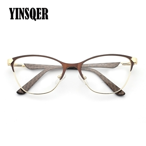 Vintage Prescription Eyeglass Frames Myopia Women's Optical Lenses Glasses Luxury Designer Retro Reading Glasses Frame For Men ► Photo 1/6