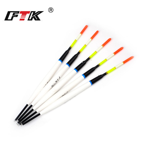 FTK 5pcs/pack 1/2/3g Barguzinsky Fir Float Length 17cm-20.5cm Fishing Float Vertical Buoy Float FishingTackle For Carp Fishing ► Photo 1/6