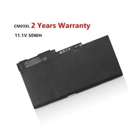 11.1V 50WH CM03 Laptop Battery for HP EliteBook 840 845 850 740 745 750 G1 G2 Series 717376-001 CO06 CO06XL HSTNN-IB4R CM03XL ► Photo 1/2