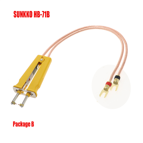 SUNKKO HB 71B polymer lithium soft pack battery dedicated soldering pen Aluminum strip nickel belt special spot welding pen ► Photo 1/1