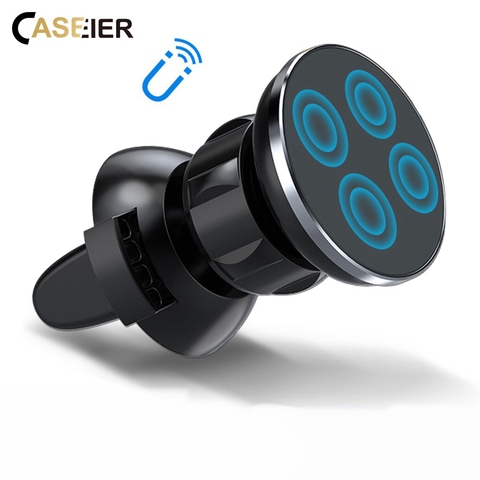 CASEIER Magnet Holder For Phones in Car Air Vent Mount GPS Phone Stand Magnetic Mount Car Phone Holder 360 Mobile Stand Support ► Photo 1/6