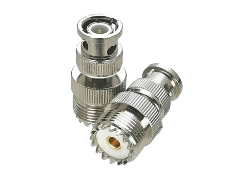 1Pcs BNC Male Plug to UHF SO239 Female Jack RF Adapter Connector Coaxial For Radio Antenna High Quanlity ► Photo 1/3