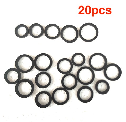 20pcs idle tire  wheel belt loop Idler rubber ring for cassette deck recorder tape stereo audio player ► Photo 1/5