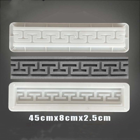 Cement Antique Brick Square Mould Garden Path Making Brick Mold 3D Carving Anti-Slip Concrete Plastic Paving Molds 45x8x2.5cm ► Photo 1/6