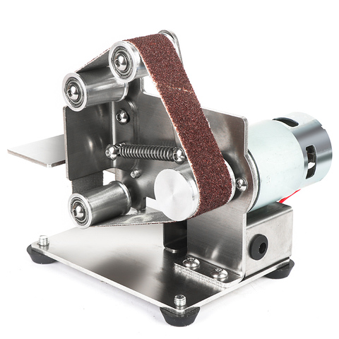 110V/220V New Style  DIY Polishing Grinding Machine Cutter Edges Sharpener Multifunctional Grinder Mini Electric Belt Sander ► Photo 1/6
