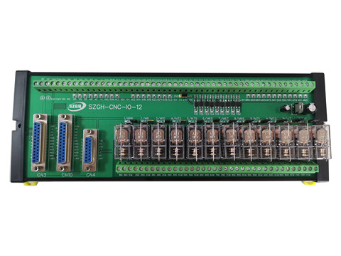 IO relay board with new 12 relay for CNC lathe or milling controller ► Photo 1/1