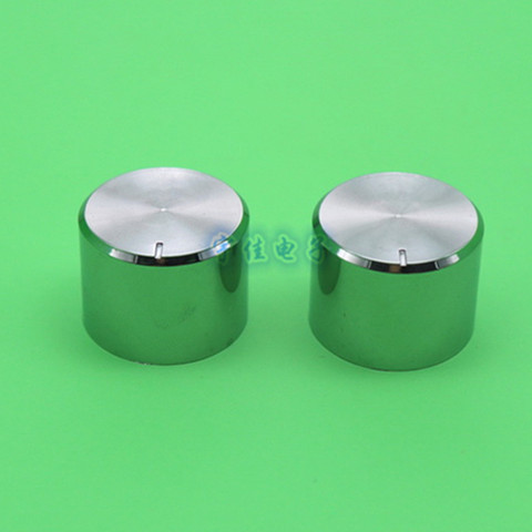 5 Piece 23 * 17.4mm silver plated plastic knob potentiometer knob flower shaft inner hole 6mm ► Photo 1/4