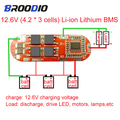 BMS 1S 2S 10A 3S 4S 5S 25A BMS 18650 lto Li-ion Lipo Lithium Battery Protection Circuit Balance balancer equalizer Board Module ► Photo 1/6