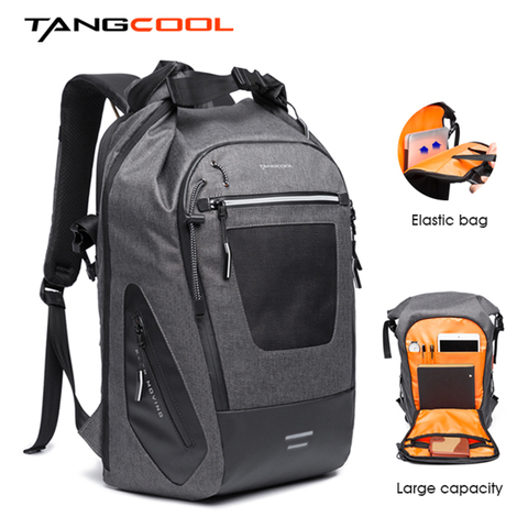 2022 Hidden Anti theft Zipper 15.6 inch Men Waterproof Multifunction Backpack School Bag Men ► Photo 1/6