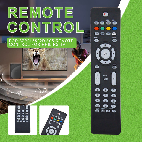 1pc Universal TV Wireless Remote Controller Replacement Remote Control For Philips 32PFL5522D/05 RC2034301/01 Telvision ► Photo 1/6