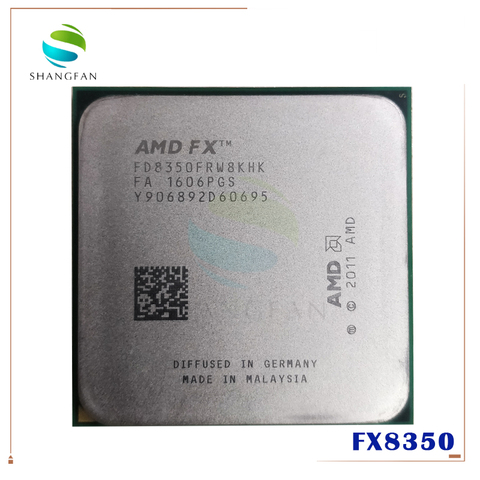 AMD FX-Series FX-8350 FX8350 4.0G 125W FX 8350 FD8350FRW8KHK Eight CORE Socket AM3+ ► Photo 1/1