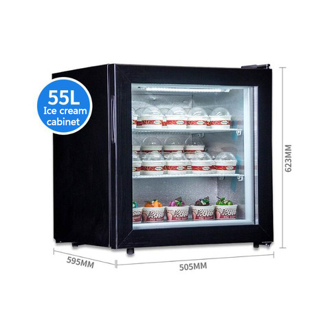 55l 2v Mini Vertical Freezer Display Cabinet Small Household Refrigerator Commercial Glass Haagen Dazs Ice Cream Freezer Price History Review Aliexpress Seller Wanli Electric Store Alitools Io