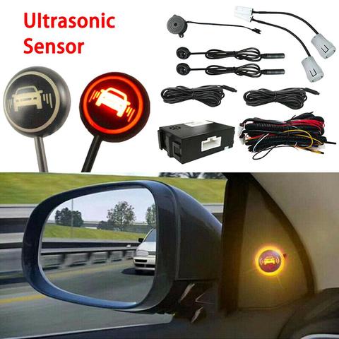 Car Blind Spot Monitoring System Ultrasonic Sensor Distance Assist Lane Changing Tool Blind Spot Mirror Radar Detection System ► Photo 1/6
