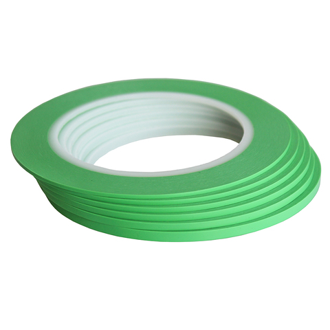 High-Temp Vinyl Fine Line Fineline Masking Tape Automotive Paint for Curves Green ► Photo 1/6