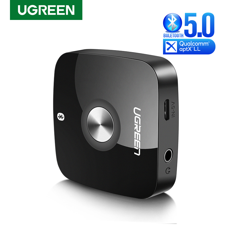 Ugreen Wireless Bluetooth 5.0 Receiver 3.5mm Jack APTX LL AUX 3.5