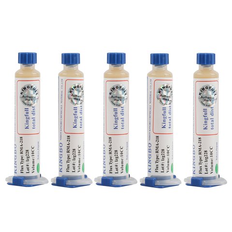 5pcs/lot Welding Flux RMA-218 10CC Soldering Paste Flux Soldering Assist Cream For PCB SMD BGA Soder Desolder Repair ► Photo 1/1