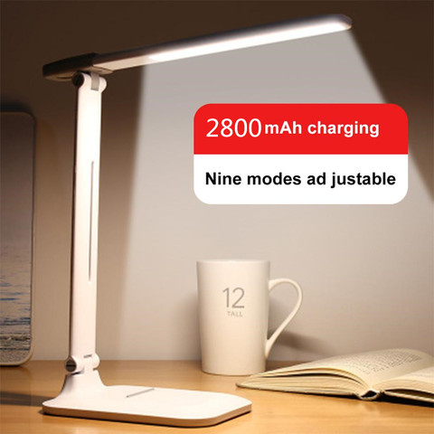 LED Desk Lamps Detachable Night Lamp Brightness Adjustable Reading Lamp Built In 2800mAh Battery USB Rechargeable LED Table Lamp ► Photo 1/6
