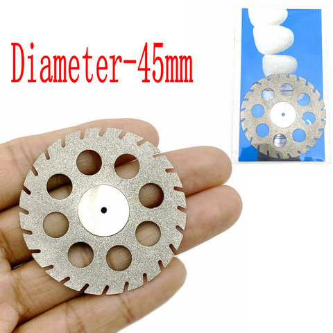 Big Size Dental Lab Polishing diamond Double sided cutting disc for Dental Cutting Plaster Disc Wheel Dental Lab Tool 40&45mm ► Photo 1/6