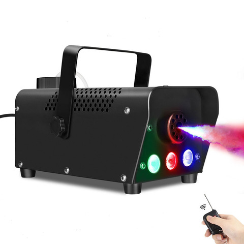 RGB Color Mixed 500W Smoke Machine Wireless Control Fog Machine Professional Stage Fogger Great Effect for Disco Concert Party ► Photo 1/6