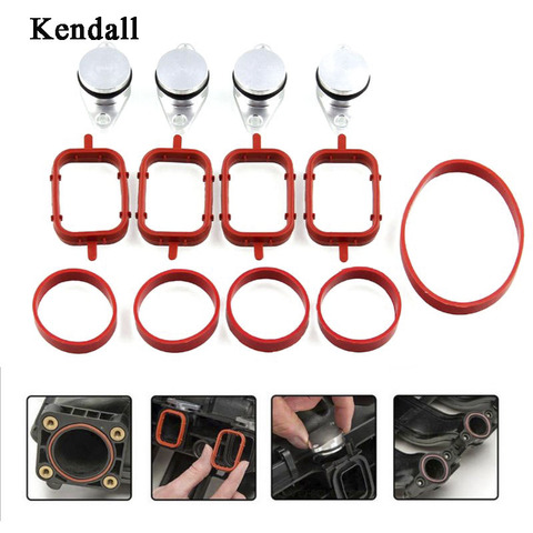 4x 22 mm Diesel Swirl Flap manifold gasket for BMW E87 E46 E60 E61 320d 520d 530d ► Photo 1/6