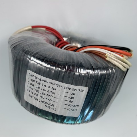 300W 220V Toroid Transformer for audio Out:2X36V+2X15V ► Photo 1/3