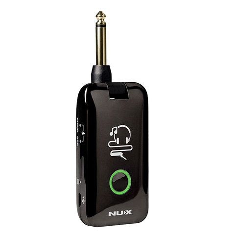 Nux Mighty Plug MP-2 Portable Rechargeable Guitar Bass Amplifier Mini Headphone Amp with 13 Amplifier Models 20 IR 19 Effects ► Photo 1/6