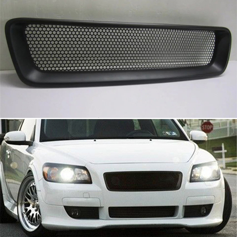 Body Kit Front Bumper Cover Refitting Grill Accessories Carbon Fibre Racing Grille Use For Volvo C30 2007--2009 ► Photo 1/5