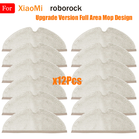 New Mop Cloths Rags Accessories For XiaoMi Roborock S5 Max S6 Pure S6 MaxV S5 S51 S50 S55 Xiaowa E25 E35 Vacuum Cleaner Parts ► Photo 1/6