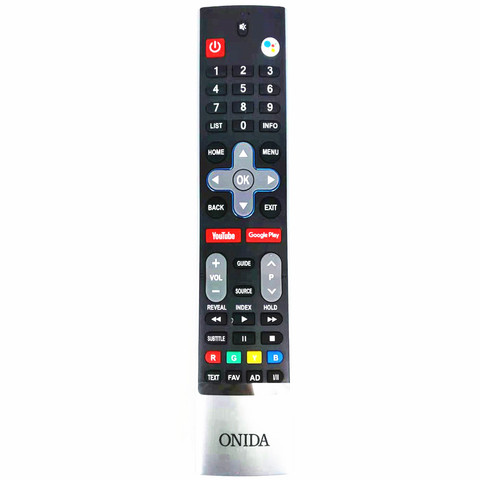 NEW Original for Skyworth/TOSHIBA/hitachi/ONIDA/KOGAN Android TV Google voice remote HOF19H705GPD10 ► Photo 1/1