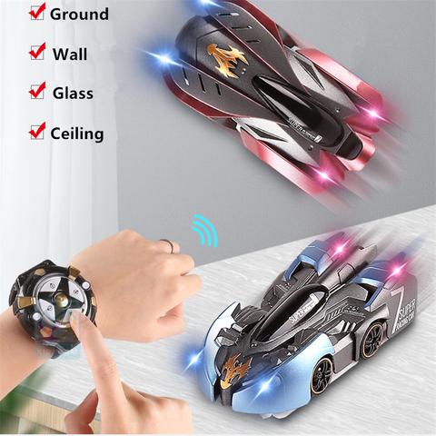 2.4G Anti Gravity Wall Climbing RC Car Electric 360 Rotating Stunt RC Car Antigravity Machine Auto Toy Cars with Remote Control ► Photo 1/5