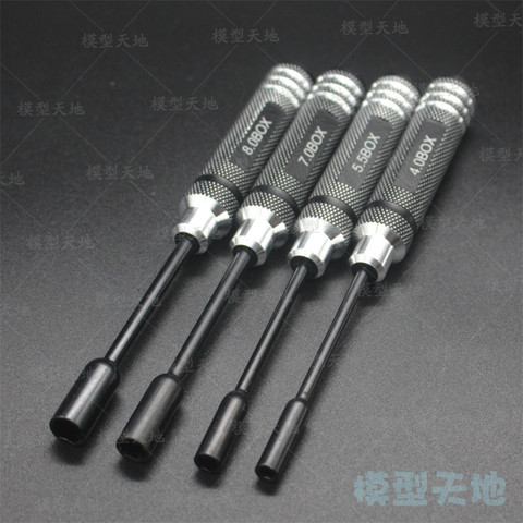 HSP 80213 Metal Hex NUT key Socket Screw Driver Wrench Tool Kit 4.0mm 5.5mm 7.0mm 8.0mm For 94123 94122 94111 94188 ► Photo 1/1