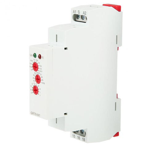 Multi-Function Din Rail Time Relay 16A Industrial Control Auto Timer Relays Time Delay GRT8-M1/M2 ► Photo 1/6