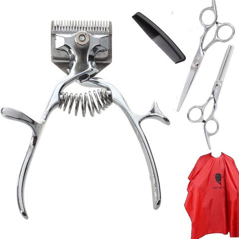 moser hair clipper professional Traditional retro hair clipper Barber scissors comb trimmer Barber tools set SU291 ► Photo 1/6