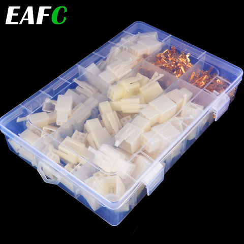 380Pcs/Box Car Electrical 2.8 to 2/3/4/6 Way Pin Wire Connector Terminal Kit Mayitr Male Female Cable Wiring Terminals Auto ► Photo 1/6