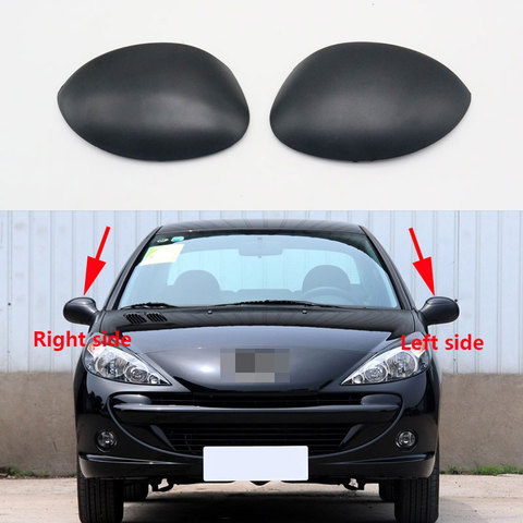 For Peugeot 206 207 Citroen C2 Picasso Car Outside Rearview Mirror Shell Housing Wing Door Side Mirrro Cover Cap ► Photo 1/6