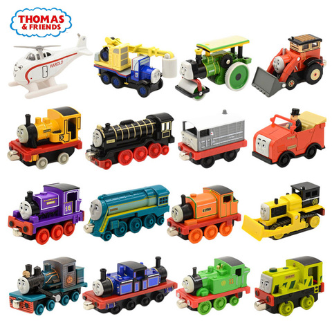 Original Alloy Magnetic Thomas And Friends Toy Car Thomas Train James Henry Kevin Emily Toby Jack Magnetism Toys Locomotive ► Photo 1/6