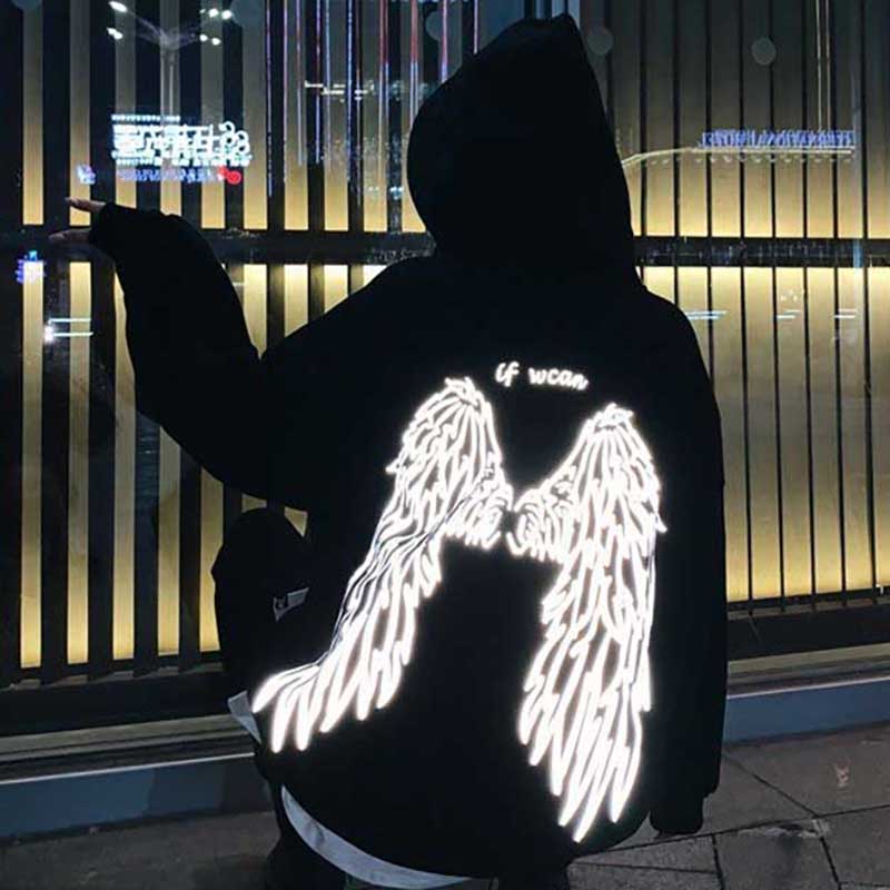 Latimeelon The Angel On Your Back letter Printed Street Style