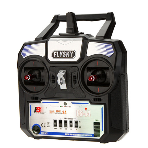 Flysky FS-i4 AFHDS 2A 2.4GHz 4CH Radio System Transmitter for RC Helicopter Glider with FS-A6 Receiver ► Photo 1/1